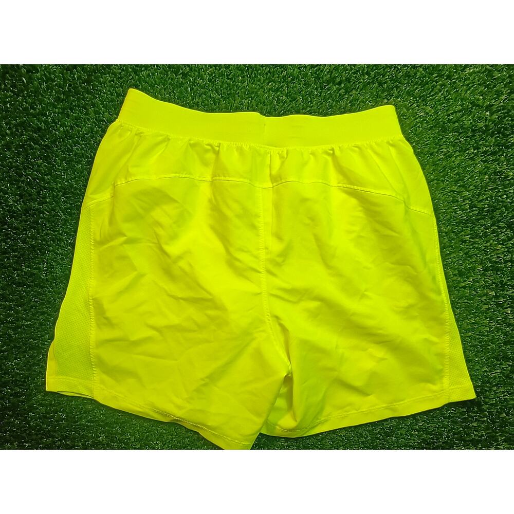Vibrant Under Armour Neon Green Running Shorts - Size S - Picture 5 of 7